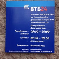 Photo taken at ВТБ by Андрей Л. on 5/11/2012