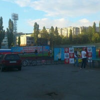 Photo taken at Стадион 5 СДЮСШОР by Алексей Г. on 8/19/2012