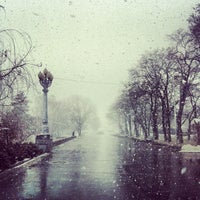 Photo taken at Аллея Героев by Lunegov on 3/28/2012