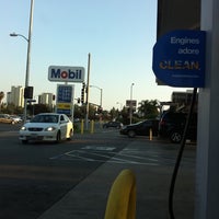 Photo taken at Mobil by Calysta on 9/15/2011