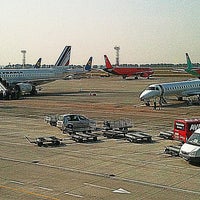 Photo taken at Gates F1-F8 by Marianna A. on 10/7/2011