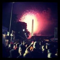 Photo taken at National Independemce Day Fireworks On The National Mall by Vugar S. on 7/5/2012