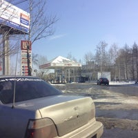 Photo taken at Лукойл АЗС № 433 by Stas V. on 3/26/2012