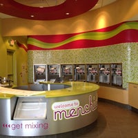 Photo taken at Menchie&amp;#39;s Red Bug Village by Montse M. on 3/10/2012
