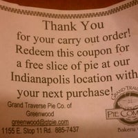 Photo taken at Grand Traverse Pie Company by Hope W. on 7/1/2011
