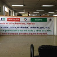 Photo taken at Profeco, Delegación Oriente by Jaime E. on 6/1/2012