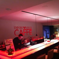 Photo taken at EMPORIO ARMANI CAFFE by ---- -. on 11/6/2011