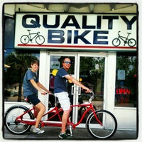 Photo taken at Quality Bike Shop by Quality B. on 5/5/2012