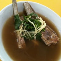 Photo taken at Hougang Jing Jia Mutton Soup by Grace T. on 3/18/2011