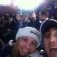 Photo taken at The West Wing @ The Parlor (Baltimore Ravens Bar) by Steve S. on 12/4/2011