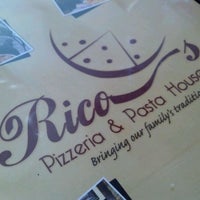 Photo taken at Rico&amp;#39;s Pizzeria &amp;amp; Pasta House by Greg F. on 4/6/2012