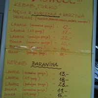 Photo taken at Kebab Efes by Żorż P. on 5/13/2012