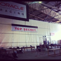 Photo taken at Oracle Racing Team HQ by Steph S. on 2/25/2012