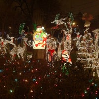 Photo taken at Christmas House On Logan by Ian H. on 12/5/2011