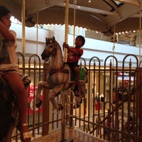 Photo taken at Victorian Carousel at Westfield Topanga Mall by Kirit S. on 7/8/2012