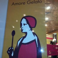 Photo taken at Amore Gelato &amp;amp; Crepes by Michael C. on 12/24/2011
