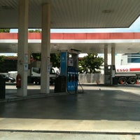 Photo taken at Esso Jalan Ahmad Ibrahim by Jack P. on 2/14/2011