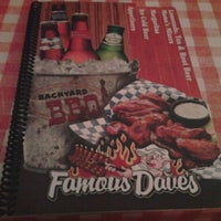 Photo taken at Famous Dave&amp;#39;s by Ari S. on 8/27/2011