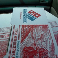 Photo taken at Domino&amp;#39;s Pizza by Deshannay J. on 9/25/2011