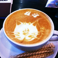 Photo taken at Traveler&amp;#39;s Coffee by Maxim P. on 1/14/2012