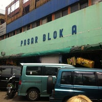 Photo taken at Pasar Blok A by Satoshi Y. on 3/19/2012
