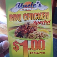 Photo taken at Uncle&amp;#39;s Shack &amp;amp; Grill by Thadon0429 on 3/17/2012