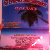 Photo taken at El Nuevo San Salvador Restaurante by @Jose_MannyLA on 7/16/2011