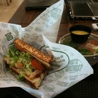 Photo taken at Quiznos Sub by junyou h. on 3/22/2012