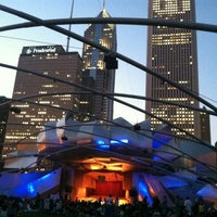 Photo taken at Jay Pritzker Pavilion by Bob O. on 8/3/2012