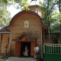 Photo taken at Храм Преподобного Сергия Радонежского by Lilu P. on 8/26/2012