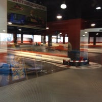 Photo taken at Karting Indoor Plaza by Miguel V. on 7/28/2012