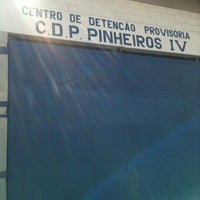 Photo taken at Centro de Detenção Provisória (CDP) de Pinheiros by Carlos E. on 4/19/2012
