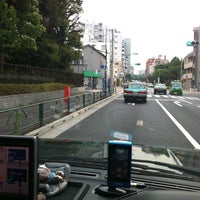 Photo taken at 東大附属バス停 by ELNINO エ. on 6/15/2012