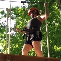 Photo taken at Ohiopyle Zip-line Adventure Course by Charlotte H. on 5/23/2012