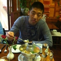 Photo taken at Bhan Thai by Kenny T. on 2/18/2012