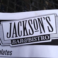 Снимок сделан в Jackson&amp;#39;s Bar &amp;amp; Bistro пользователем Steph H. 3/15/2012