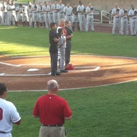 Photo taken at Brent Brown Ballpark by Crystal G. on 8/8/2012