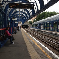 Photo taken at Bow Church DLR Station by Angela K. on 7/20/2012