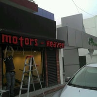 Photo taken at Motor&amp;#39;s Heaven &amp;amp; Margies café by Daniel F. on 3/14/2012