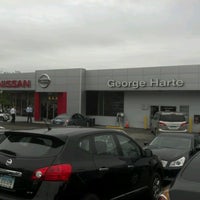 Photo taken at George Harte Nissan by Adam R. on 6/12/2012