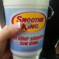 Photo taken at Smoothie King by Tabitha on 5/17/2012