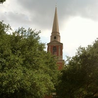 Photo taken at First Presbyterian Church of Houston by David J. on 6/9/2012