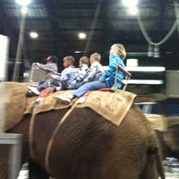 Photo taken at Murat Shrine Circus @Indiana State Fairgrounds by Marc E. on 3/3/2012