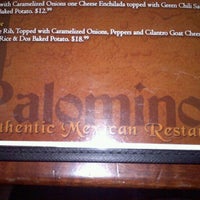 Photo taken at Palomino&amp;#39;s Mexican Restaurant by Joy L. on 1/29/2012