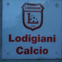 Photo taken at Lodigiani Calcio by Giorgio S. on 1/29/2011