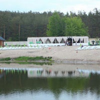 Photo taken at Корчагин Парк - Beach Club by Владимир Ф. on 5/17/2012