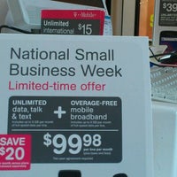 Photo taken at T-Mobile Kiosk by Sam L. on 5/15/2012
