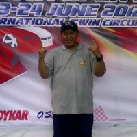 Photo taken at Jakarta International Twin Circuit by Andrie W. on 6/24/2012