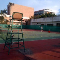 Photo taken at Tennis court@Kmitl by Pook P. on 1/22/2012