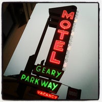 Photo taken at Geary Parkway Motel by Steve R. on 10/19/2011